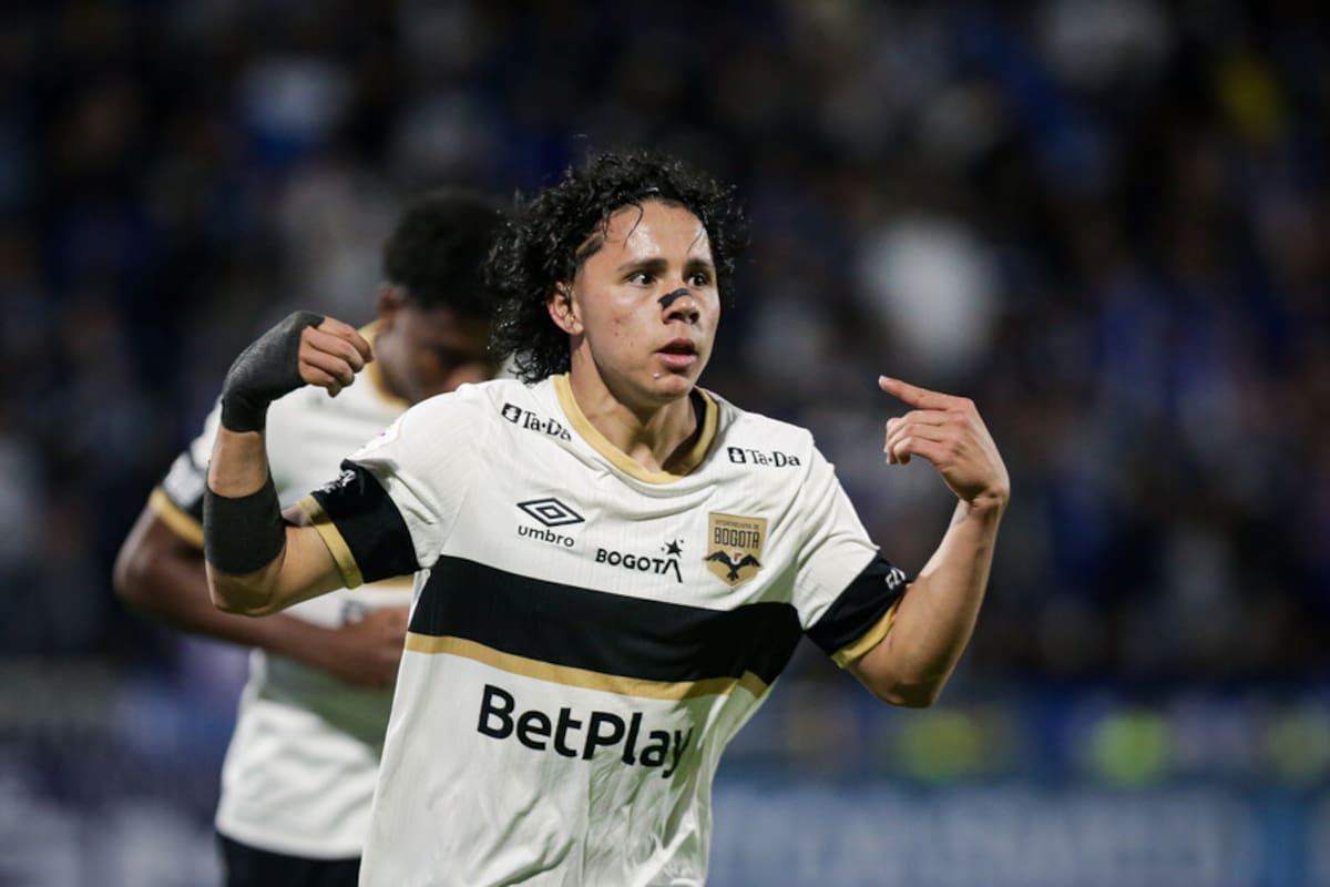 Kevin Parra fue la figura del partido entre Internacional de Bogotá y Millonarios, de la octava fecha de la Liga BetPlay I de 2026. Foto: Colprensa.