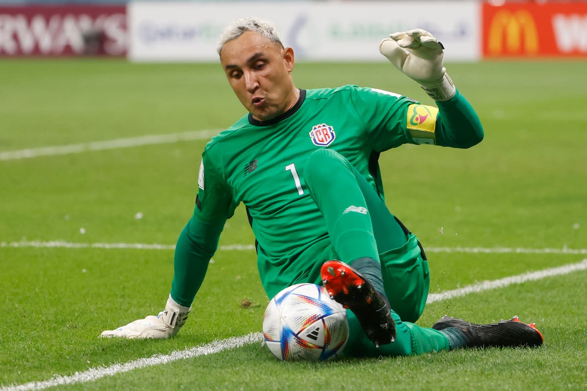Keylor Navas con la selección de Costa Rica . EFE/ Juan Ignacio Roncoroni