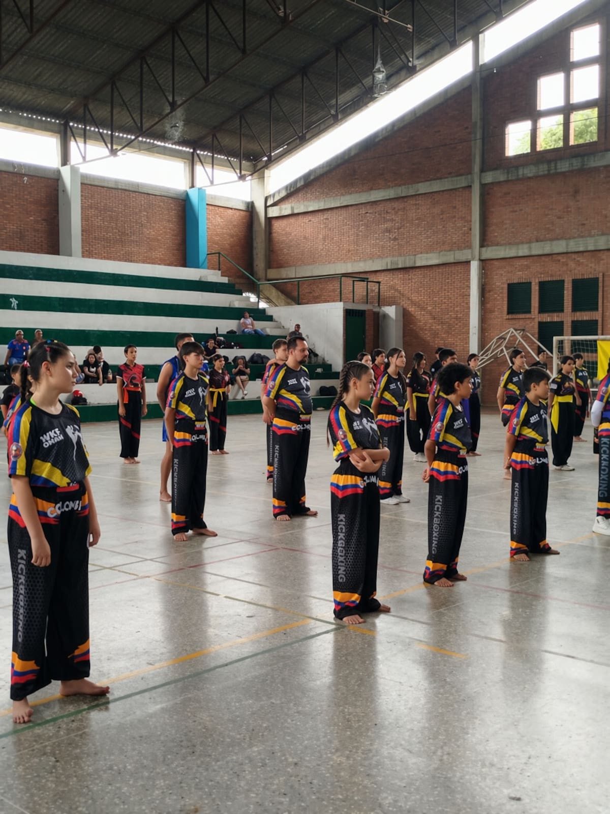 El kickboxing de Santander se destacó en el Campeonato Mundial que se desarrolló en Cartagena. Foto: Suministrada.