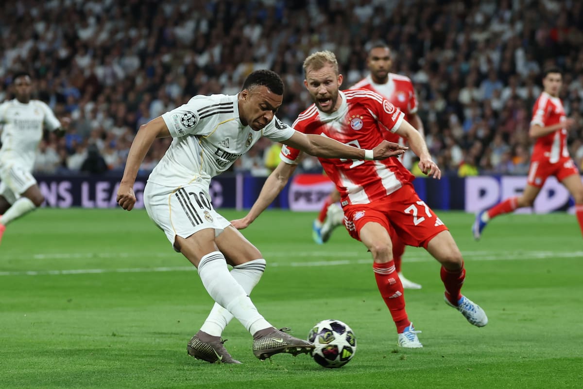 Kylian Mbappé es el goleador de la UEFA Champions League en lo que va de la campaña 2025/2026. //Foto, EFE: Kiko Huesca