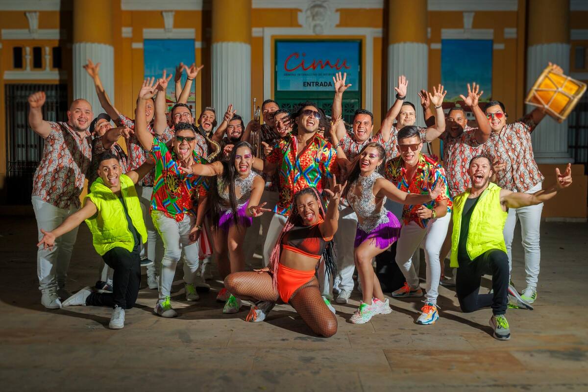 Ganadores de la categoría Salsa-Merengue en la Noche de Orquestas. Suministrada / VANGUARDIA