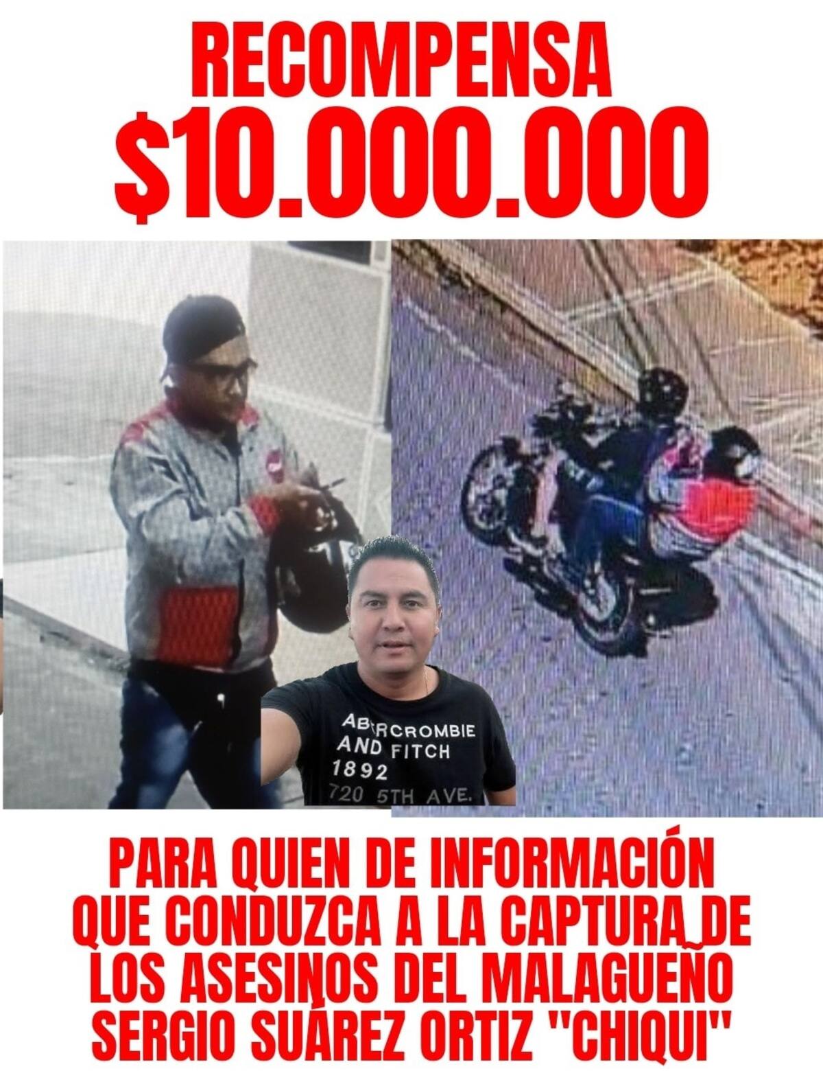 La Alcaldía de Bucaramanga ofreció $10 millones de recompensa.