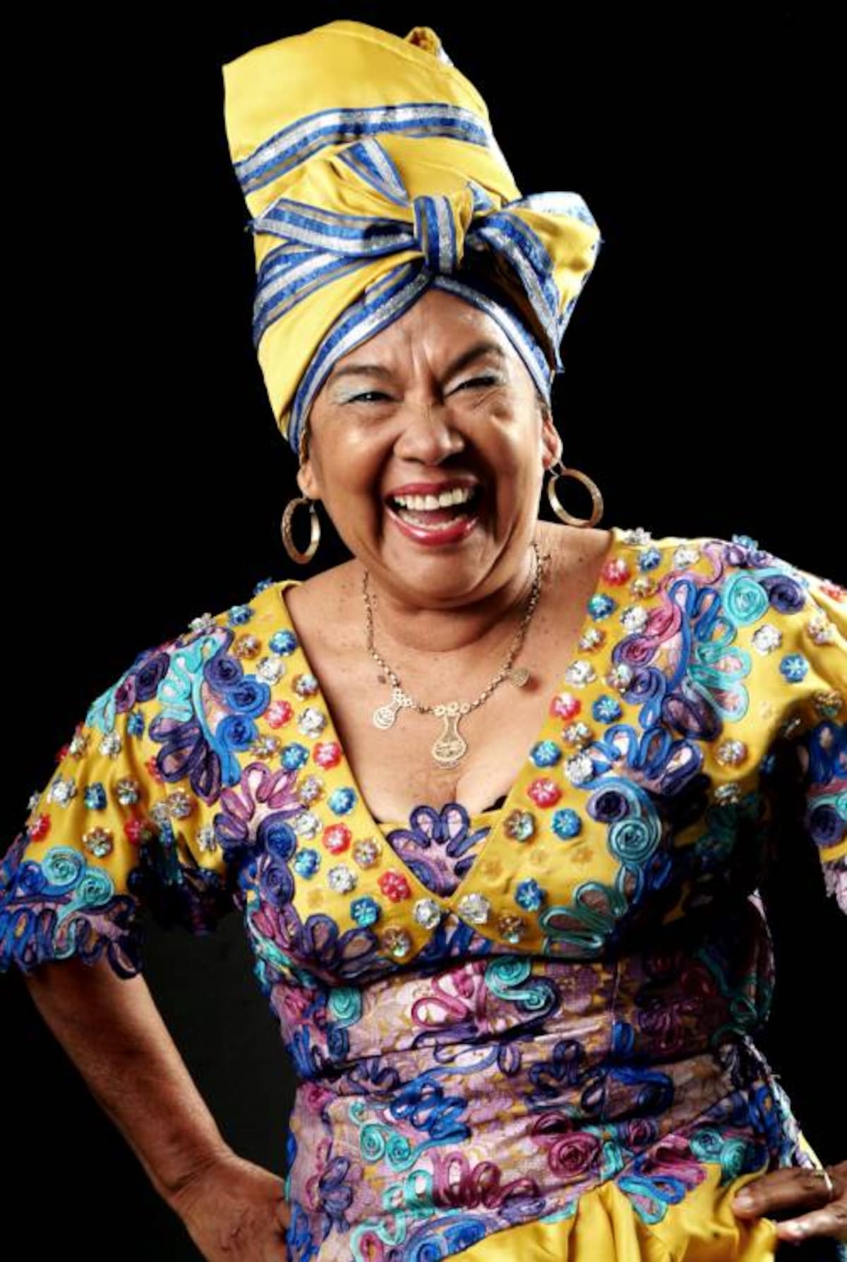La artista Totó La Momposina fue nombrada Ciudadana andina honorífica de la Comunidad Andina (CAN), como una forma de reconocer la trayectoria artística y aporte al fortalecimiento de la identidad cultural regional. (Colprensa Archivo).