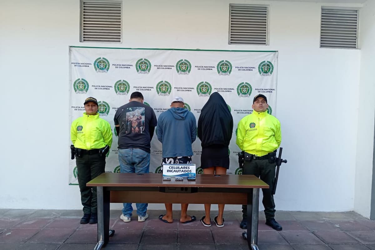 La banda se dedicaba al hurto mediante la modalidad de fleteo en Santander y Boyacá.