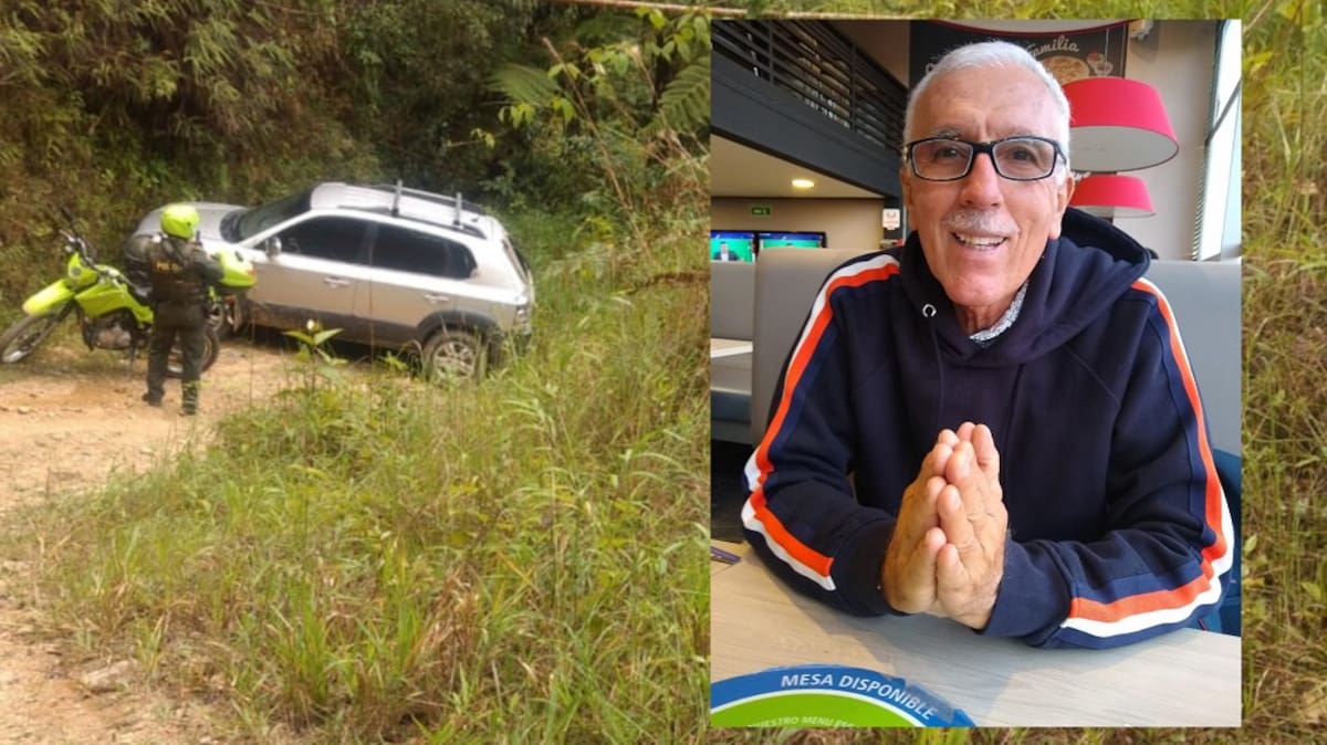 La camioneta en la que los secuestradores se llevaron a Víctor Julio Rodríguez fue encontrada abandonada al día siguiente en la vereda San Carlos.