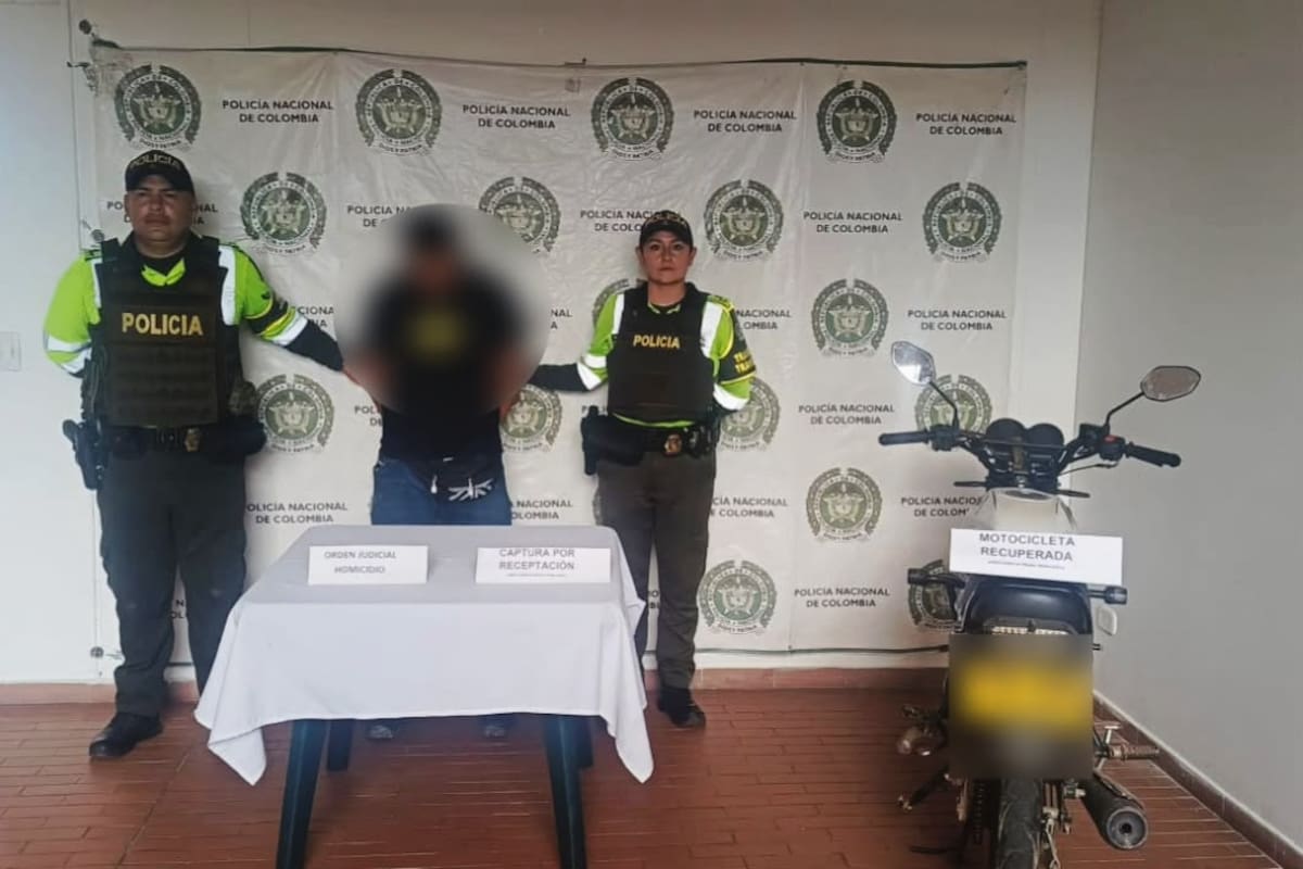 La captura se produjo durante un operativo de registro y control en la vía La Fortuna–Bucaramanga.