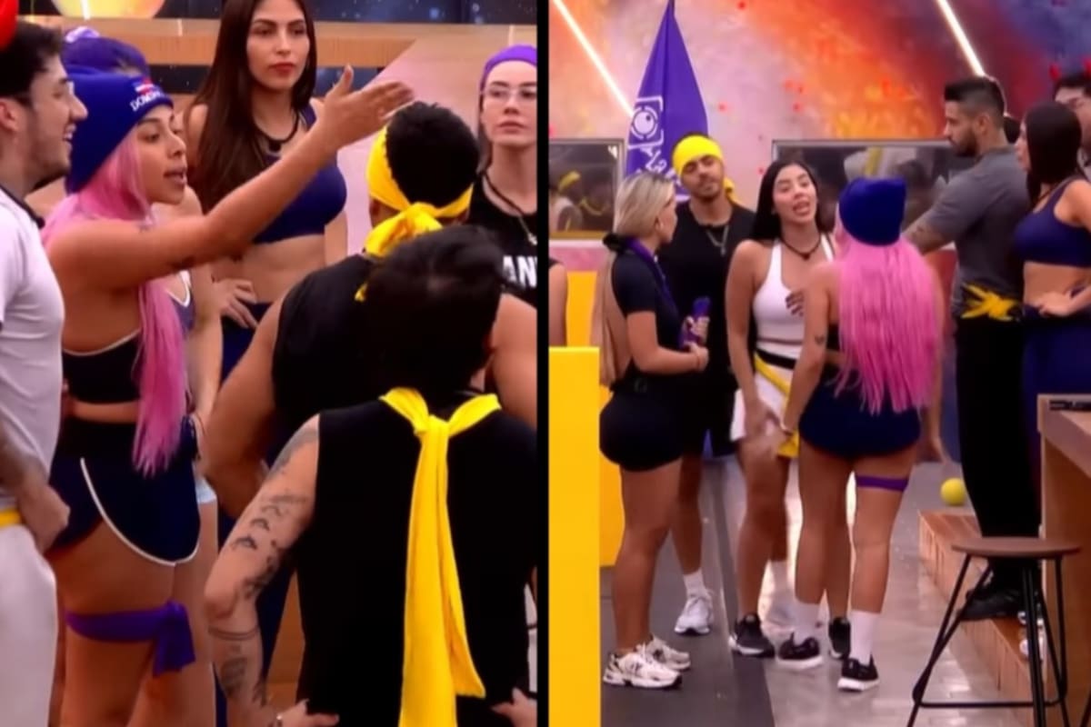 La discusión entre Karola y Mariana Zapata sacudió La casa de los famosos Colombia 3 y no tardó en convertirse en uno de los momentos más comentados de la temporada. / Captura de pantalla