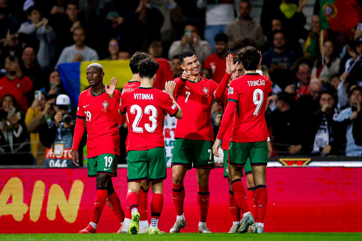 La chilena de Cristiano Ronaldo que aportó una anotación en el triunfo de Portugal contra Polonia. (Foto: redes sociales Cristiano Ronaldo / VANGUARDIA).