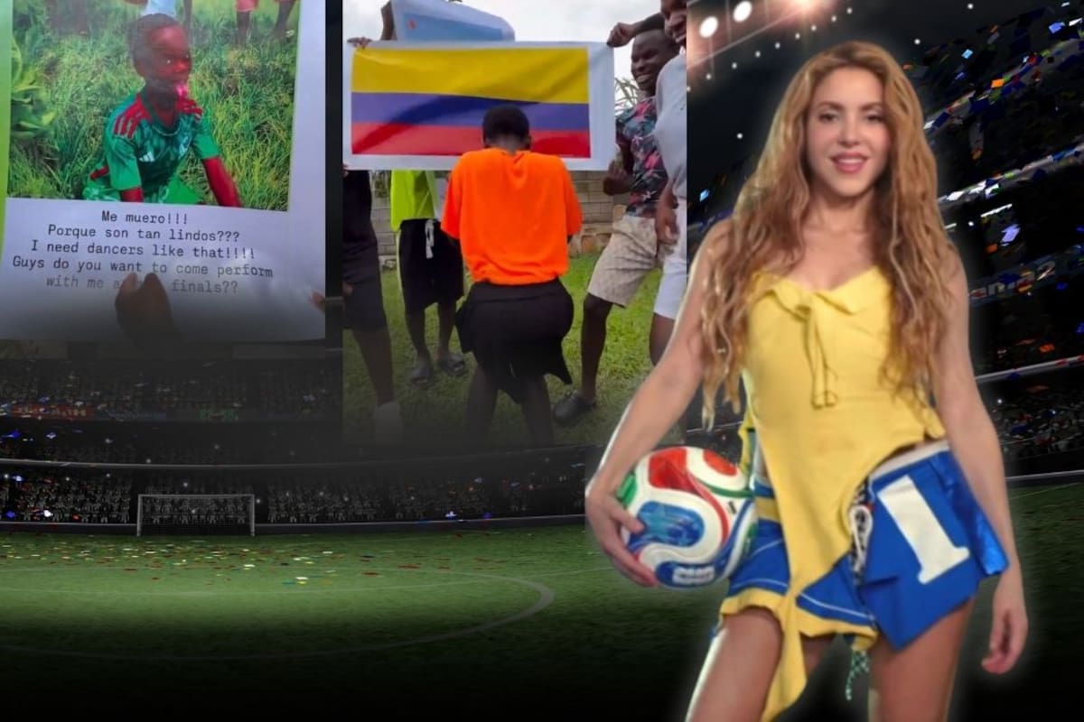 La colaboración de Shakira y Ed Sheeran también destacó el trabajo social de Ghetto Kids Foundation. Imágenes de apoyo tomadas de // redes sociales en X // diseño Canva.