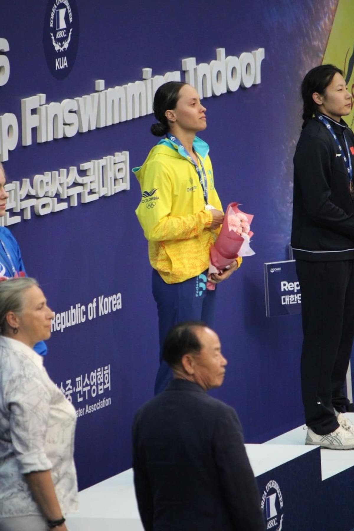 La colombiana Paula Aguirre volvió a hacer historia: conquistó el oro mundial y lideró el gran inicio de Colombia en Incheon 2026. Foto: FEDECAS.