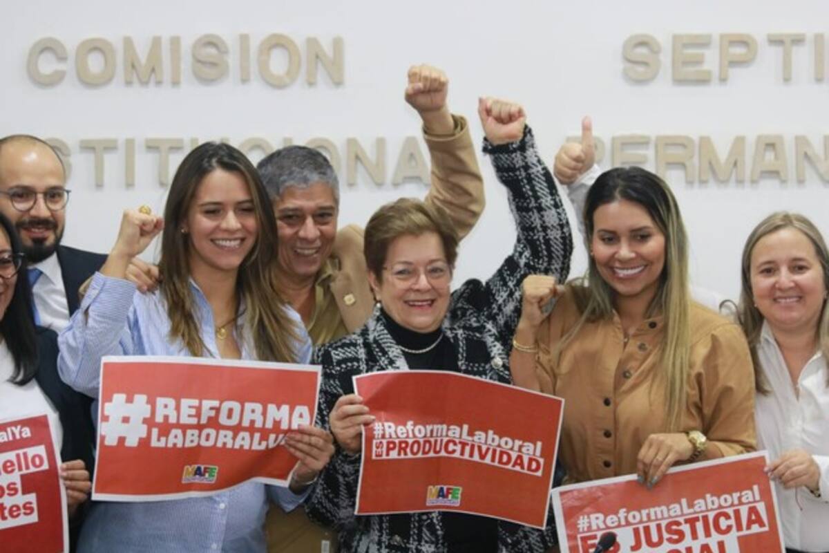 La Comisión VII de la Cámara aprobó la reforma laboral en su primera debate, ahora pasa a la plenaria(Colprensa-Ministerio de Trabajo).