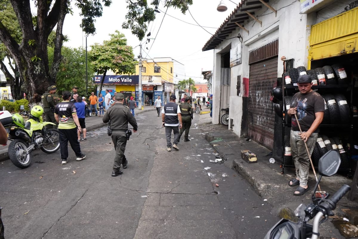 Autoridades se tomaron La Concordia, en Bucaramanga