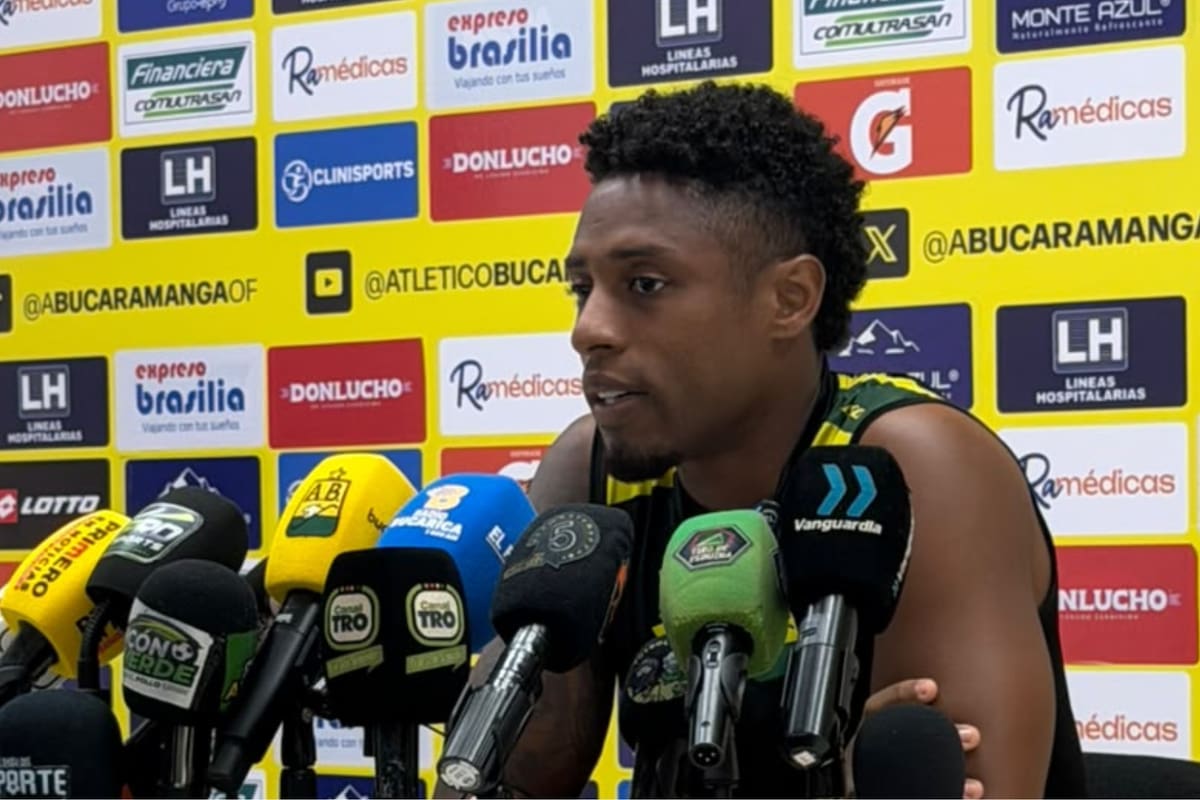 La confesión de Omar Albornoz tras superar una difícil etapa en Atlético Bucaramanga. Foto: Vanguardia
