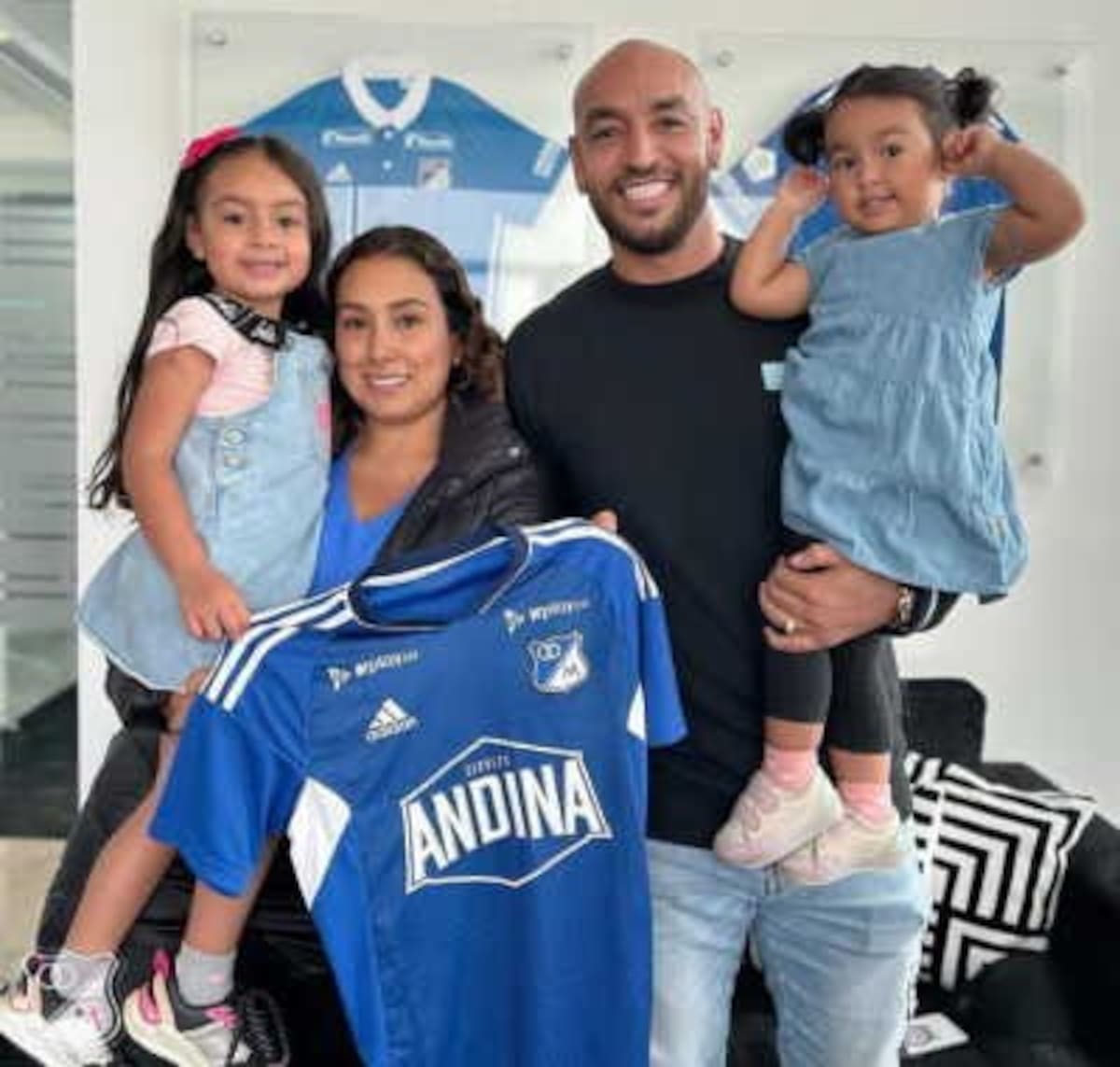 La familia ha sido uno de los principales motores de Diego Novoa durante su carrera.
