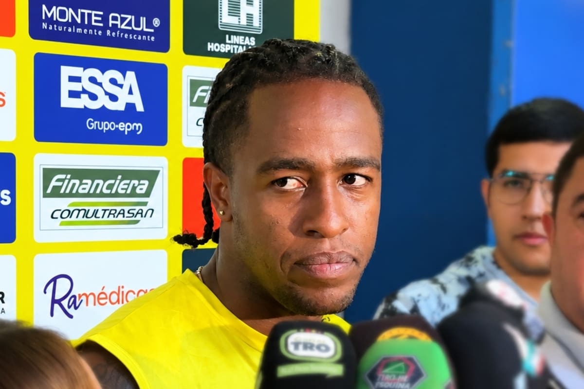La frase de Kevin Londoño que explica por qué Atlético Bucaramanga cree que puede dar un golpe este semestre. Foto: Juan Pablo Borrero/Vanguardia