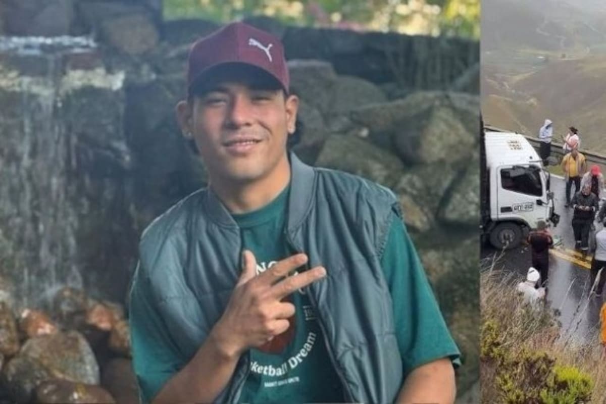La historia de Franklin Durán: regresó de Perú y murió en la vía Bucaramanga–Pamplona. Foto La Opinión