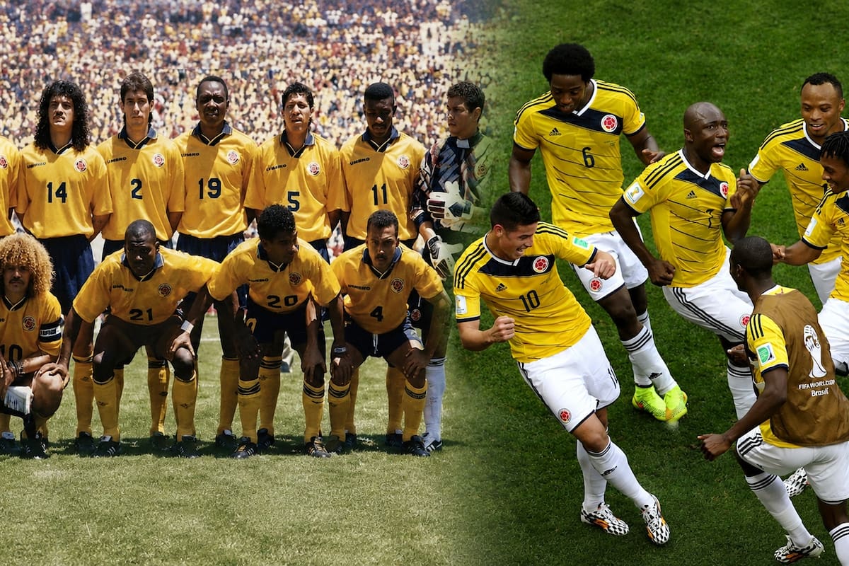 La historia de la selección Colombia en los mundiales. Fotos FCF - Edición Vanguardia