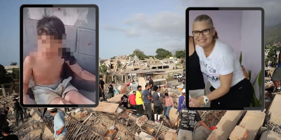 El niño con raíces bumanguesas que sobrevivió al terremoto en Venezuela tras permanecer junto al cuerpo de su madre