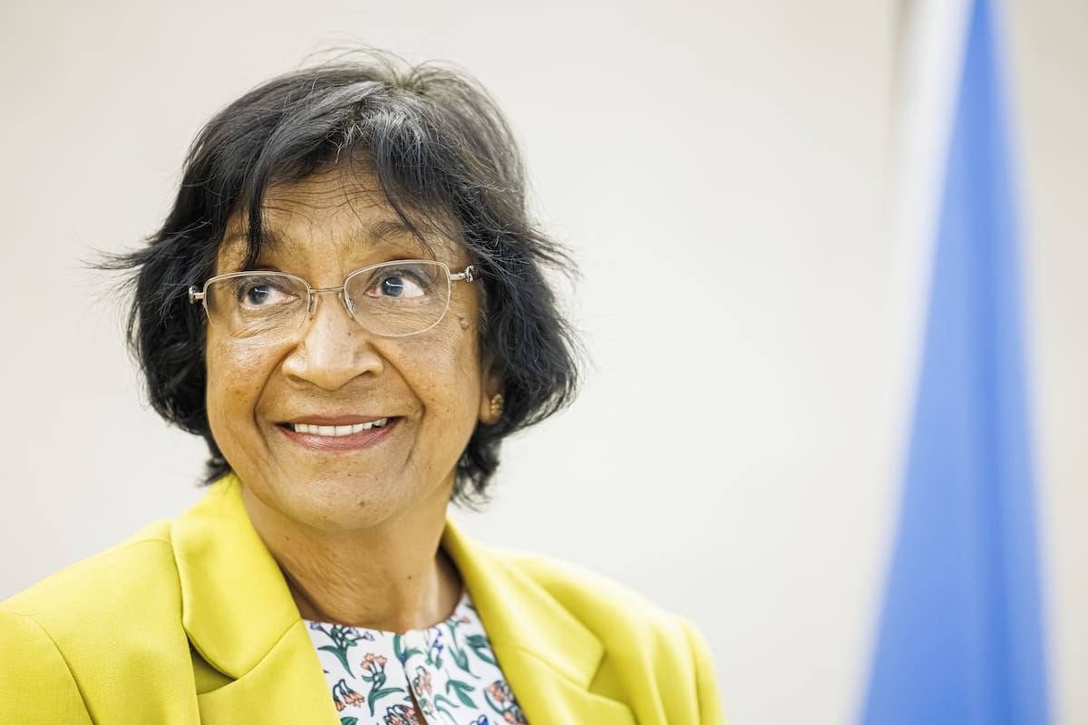 FOTODELDIA Copenhague, 9 oct (EFE).- La juez sudafricana Navanethem "Navi" Pillay es la ganadora del Premio Nobel de la Paz 2026 "por su labor en favor de la paz y el derecho internacional", anunció este viernes el Comité Nobel noruego, con sede en Oslo. EFE/Valentin Flauraud