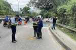 Fatal accidente cobró la vida de una motociclista en la autopista a Floridablanca