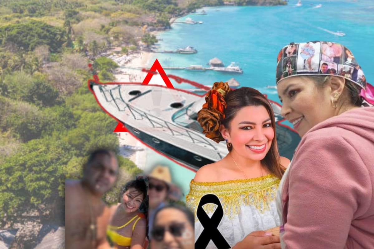 La muerte de la ginecobstetra Julie Nataly Bohórquez Romero ha generado conmoción en el sector salud, tras confirmarse su fallecimiento en un accidente marítimo ocurrido en la isla de Barú. Imágenes tomadas de: Redes Sociales-Paisaje de: Istock / Ilustración Canva