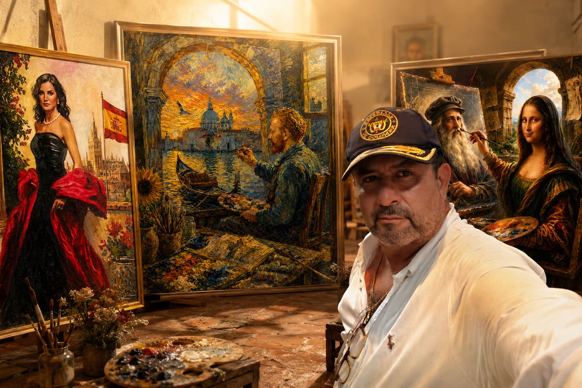 La muestra del artista plástico Gustavo Herrera Acelas puede visitarse en la Casa de la Cultura El Solar. La propuesta reúne elementos de la historia, la memoria y la identidad cultural, con referencias a España, la independencia y la tradición colombiana. Foto suministrada/VANGUARDIA