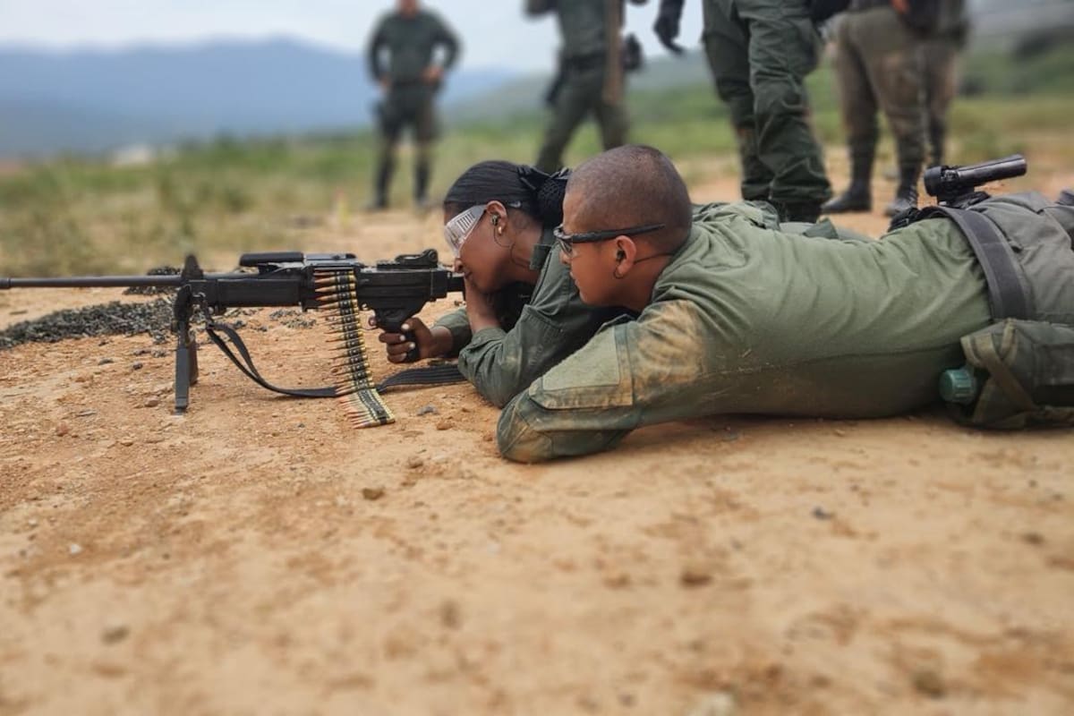 La patrullera Viany Vanessa Bermúdez Cortés hace parte del Grupo de Operaciones Especiales, Goes, de la Policía Metropolitana de Bucaramanga