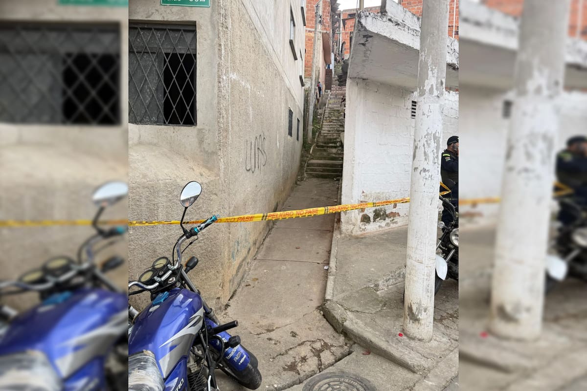 La Policía adelanta labores para ubicar al presunto responsable del homicidio.
Fotografía: Suministrada El Avispero Bucaramanga/VANGUARDIA.