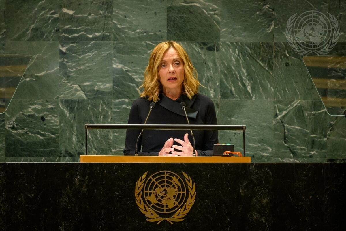 (Foto de ARCHIVO)
La primera ministra de Italia, Giorgia Meloni. // Colprensa.