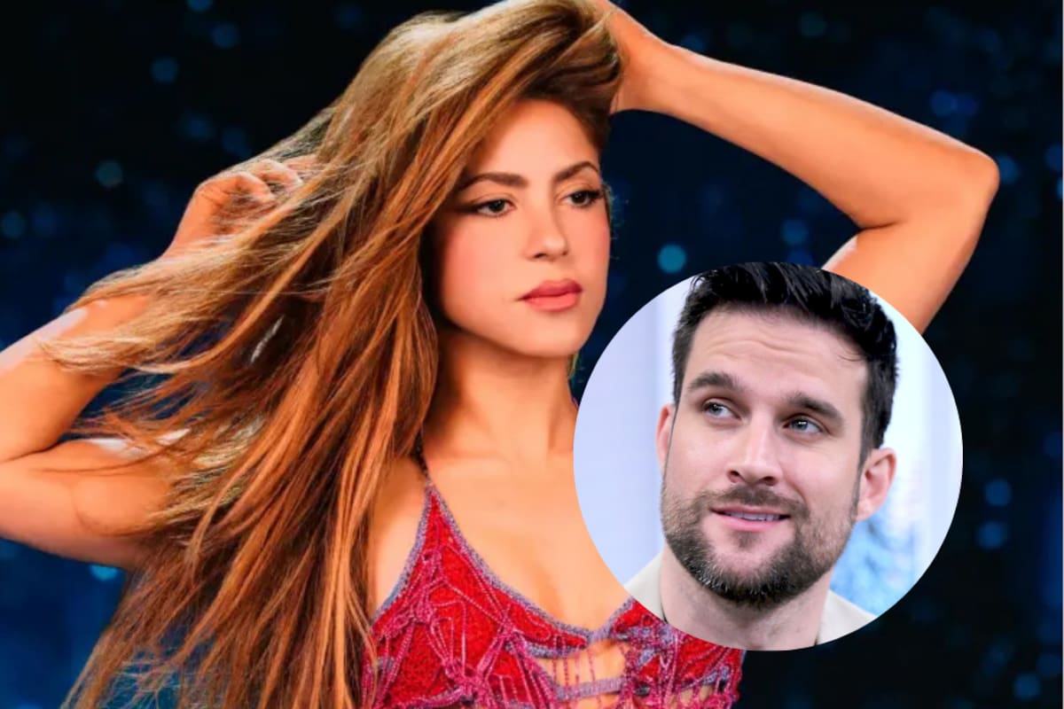 La química entre Shakira y el presentador mexicano Clovis Nienow durante una entrevista en vivo encendió las redes sociales y desató todo tipo de rumores entre sus seguidores. Fotos tomadas de: Redes sociales.