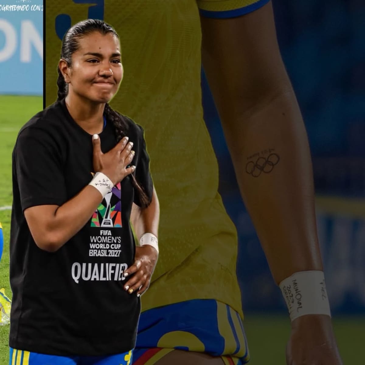 La santandereana Daniela Arias tras el título de Colombia: “Levantamos esta copa por nuestro país”. Foto: Redes sociales Daniela Arias.