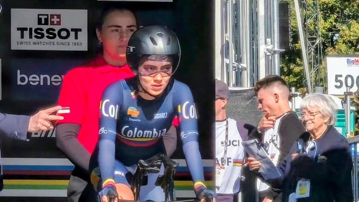 La santandereana Natalia Garzón, la mejor suramericana en la contrarreloj del Mundial Sub-23