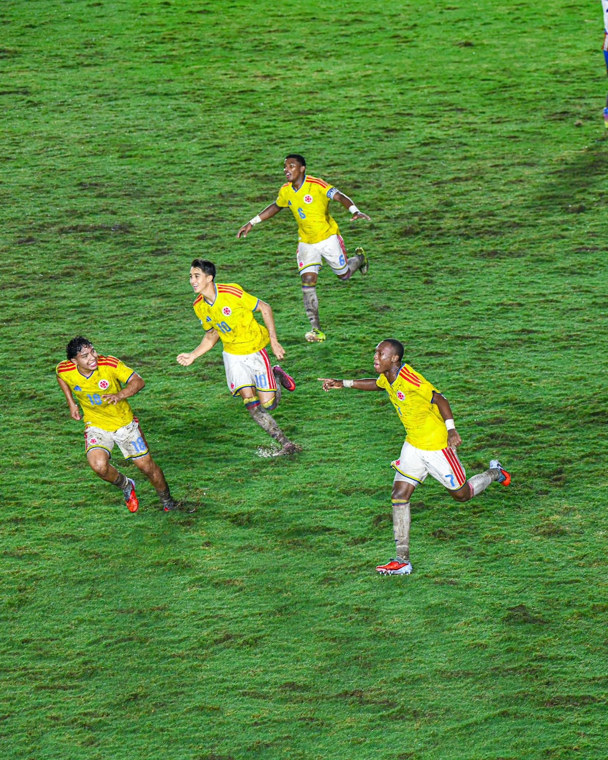 La Selección Colombia Sub-17 clasificó al Mundial de Catar y va por el título del Sudamericano. Foto: FCF.