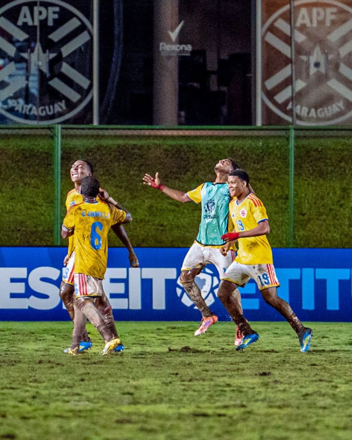 La Selección Colombia Sub-17 clasificó al Mundial de Catar y va por el título del Sudamericano. Foto: FCF