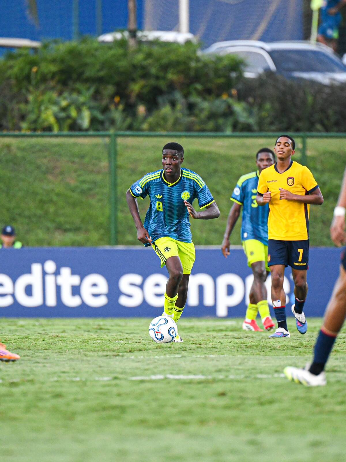 La selección Colombia Sub-17 dejó dudas en su debut ante Ecuador y ahora va por la revancha ante Chile. Foto: FCF