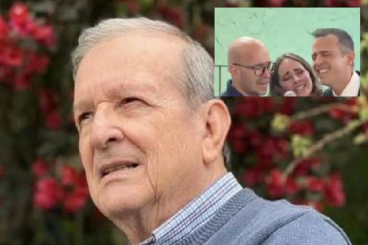 La sentida despedida que el periodista José Fernando Patiño le hizo a su padre | Foto Redes sociales