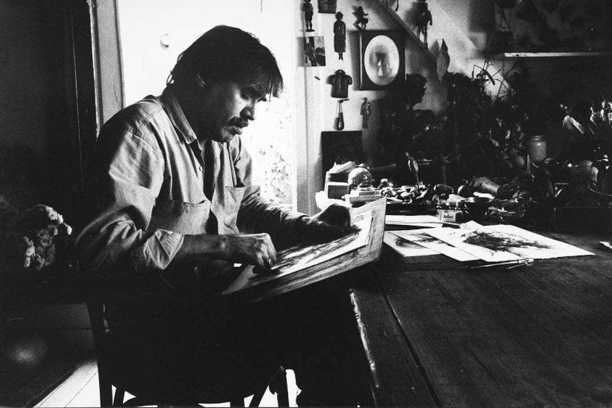 La soledad de Luis Caballero. Foto suministrada/VANGUARDIA