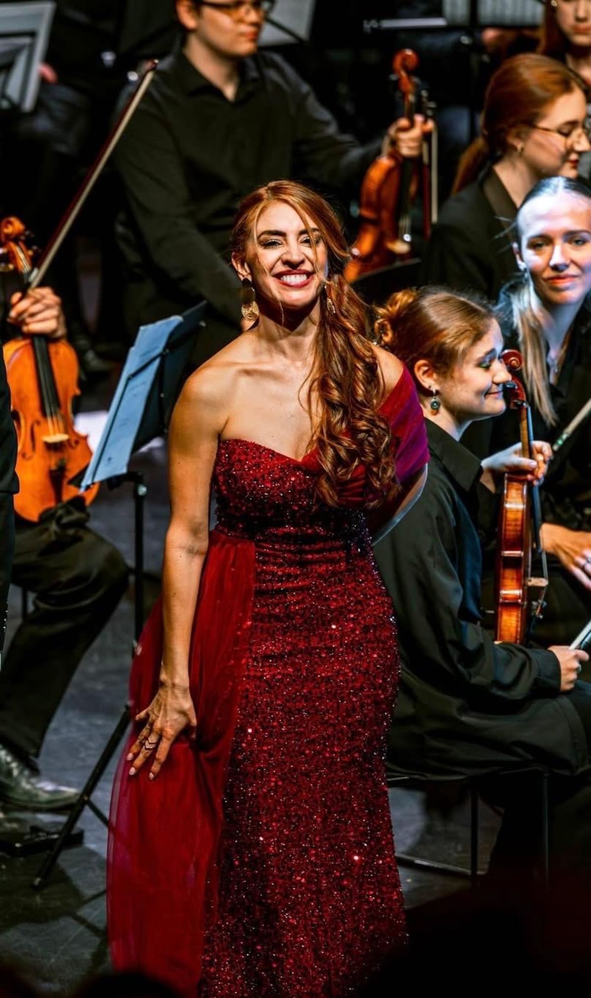 La soprano santandereana Ana Ruge. Fotos suministradas/VANGUARDIA