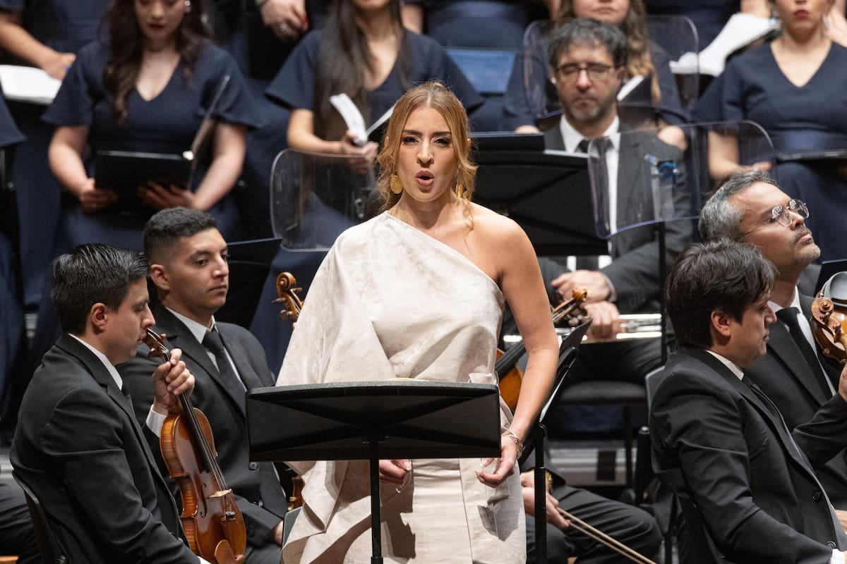 La soprano santandereana Ana Ruge. Fotos suministradas/VANGUARDIA