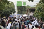 Evacúan la UIS en medio de una jornada de protestas estudiantiles en Bucaramanga