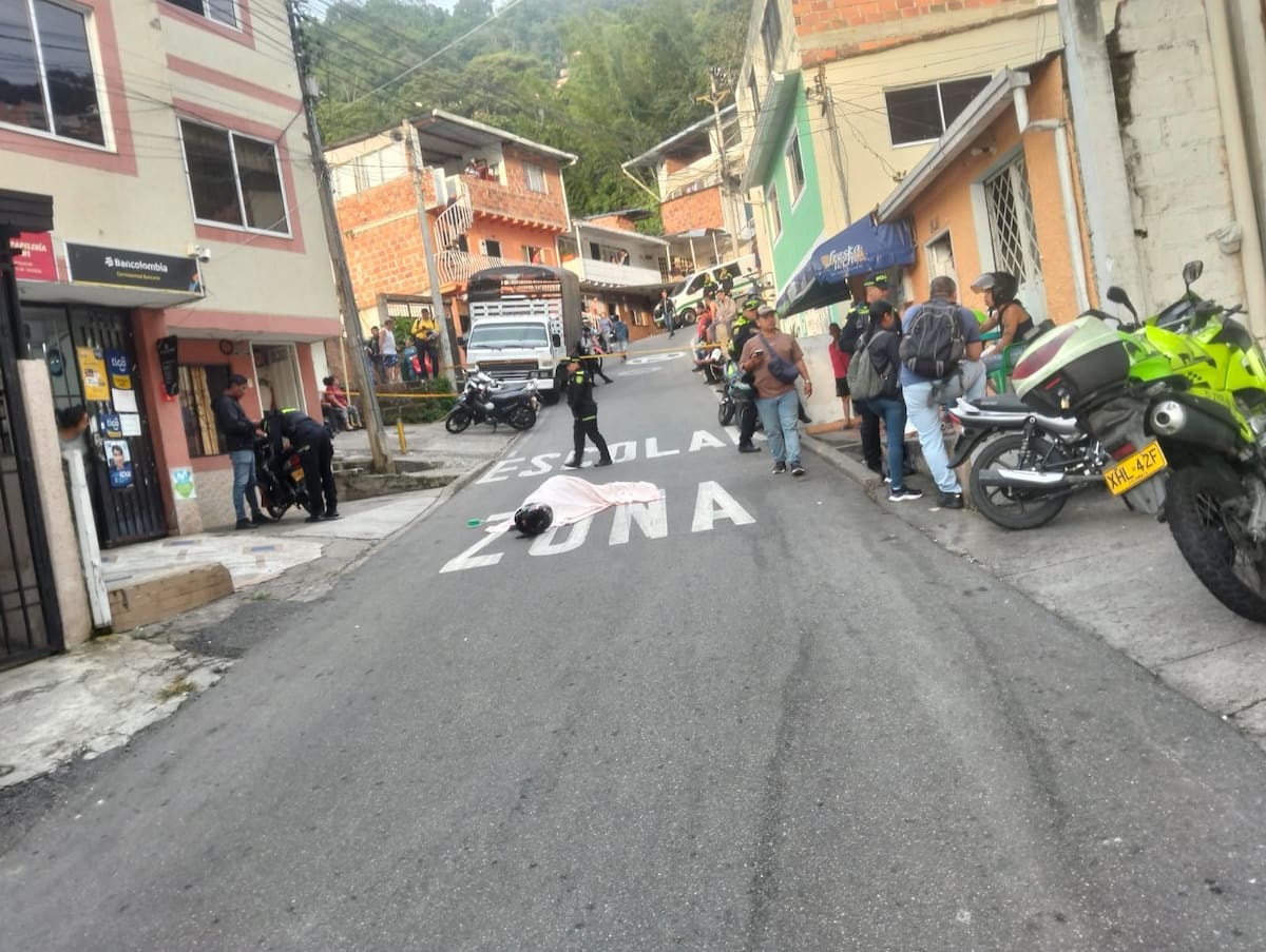 La víctima fue atacada cuando se encontraba en su motocicleta.