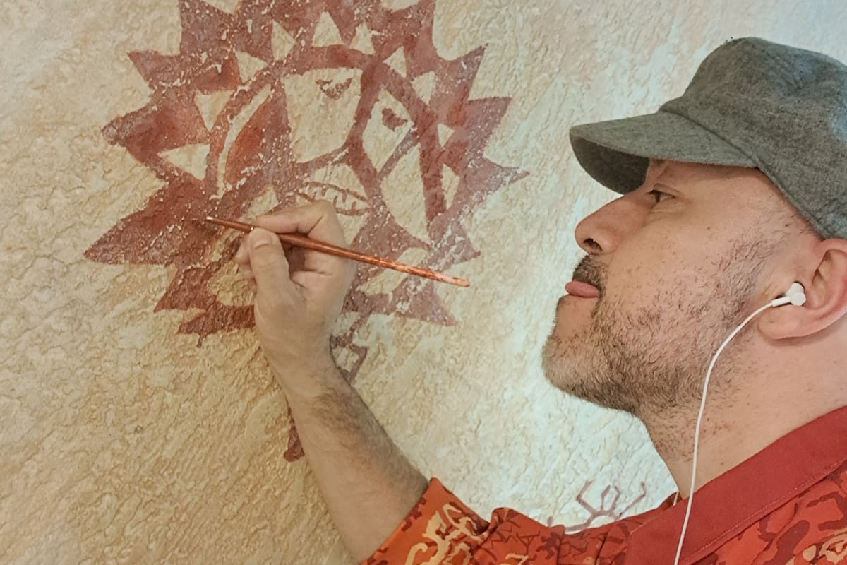 La voz truncada de los Guane: un mural que revive la memoria ancestral