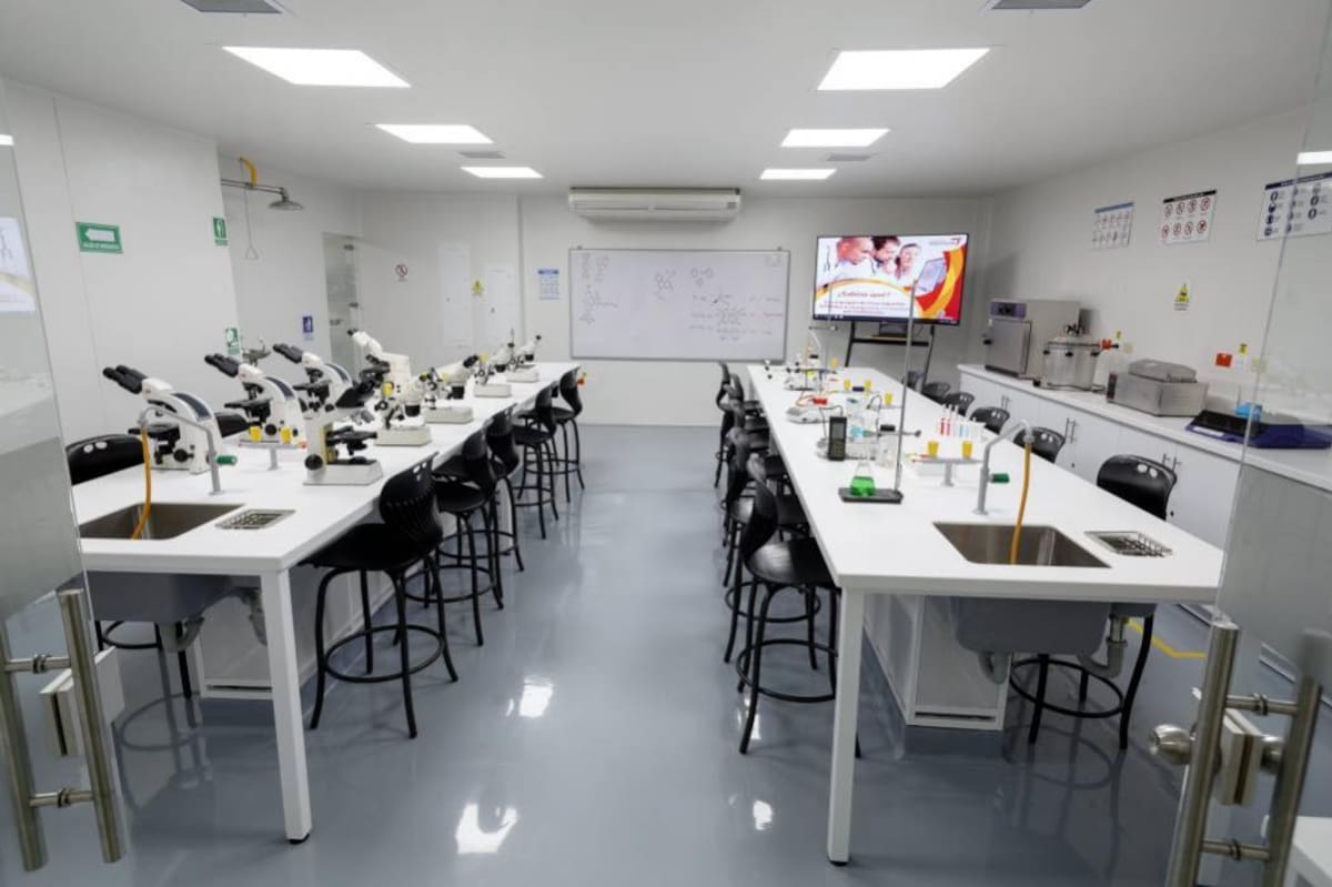 Laboratorio de química (Foto: Suministrada)