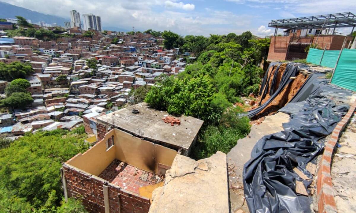 Este sector padece las consecuencias de una falla geológica. (Foto: Marco Valencia / VANGUARDIA)
