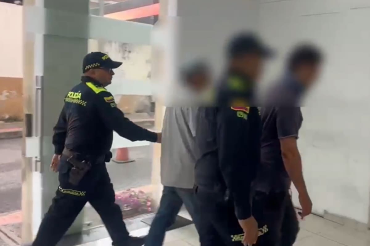 Los dos sujetos deberán responder por el delito de porte ilegal de armas.
Foto: cortesía.