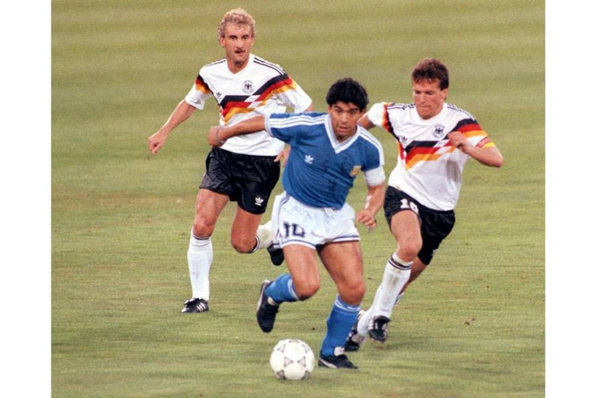 Las selecciones de Argentina y Alemania jugaron las finales de México - 86 e Italia - 90, con grandes protagonistas como el gaucho Diego Maradona, y los teutones Rudi Völler y Lothar Matthäus, fundamentales en el respectivo título logrado por sus equipos nacionales. (Foto: / VANGUARDIA LIBERAL)