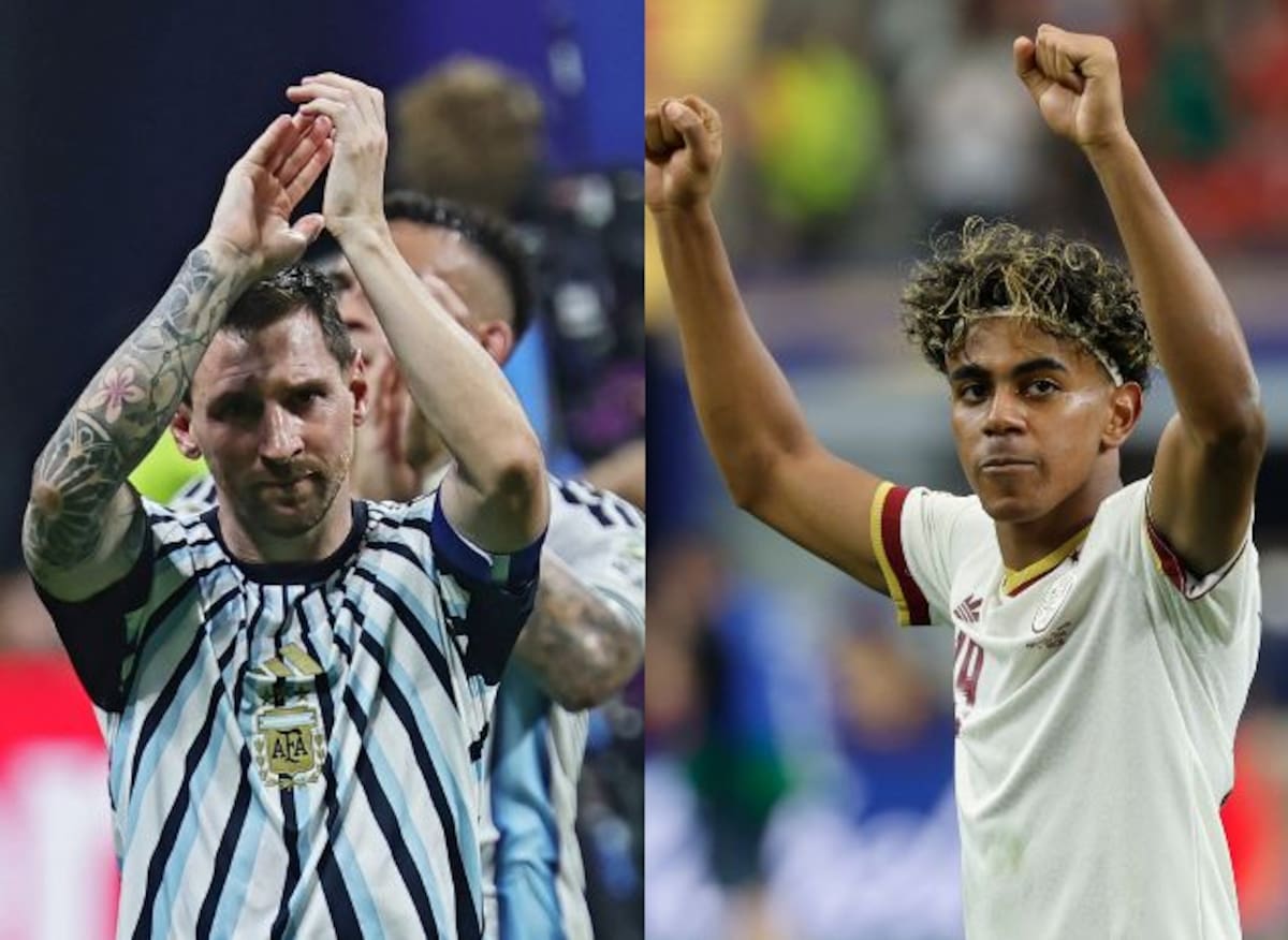 Final del Mundial 2026: Lamine Yamal y Lionel Messi. // Fotos: EFE