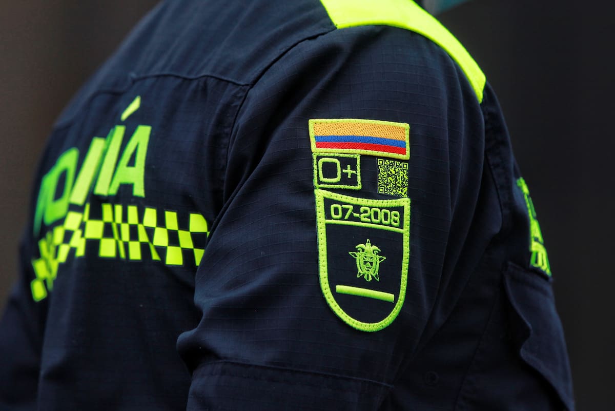 Bogotá. Julio 19 de 2021. Lanzamiento de la nueva imagen e identidad de la Policía nacional. (Colprensa - Camila Díaz)