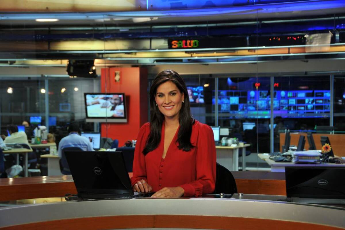 La presentadora Vanessa De La Torre recibió amenazas ayer a través de la red social Twitter. (Foto: Colprensa / VANGUARDIA LIBERAL )