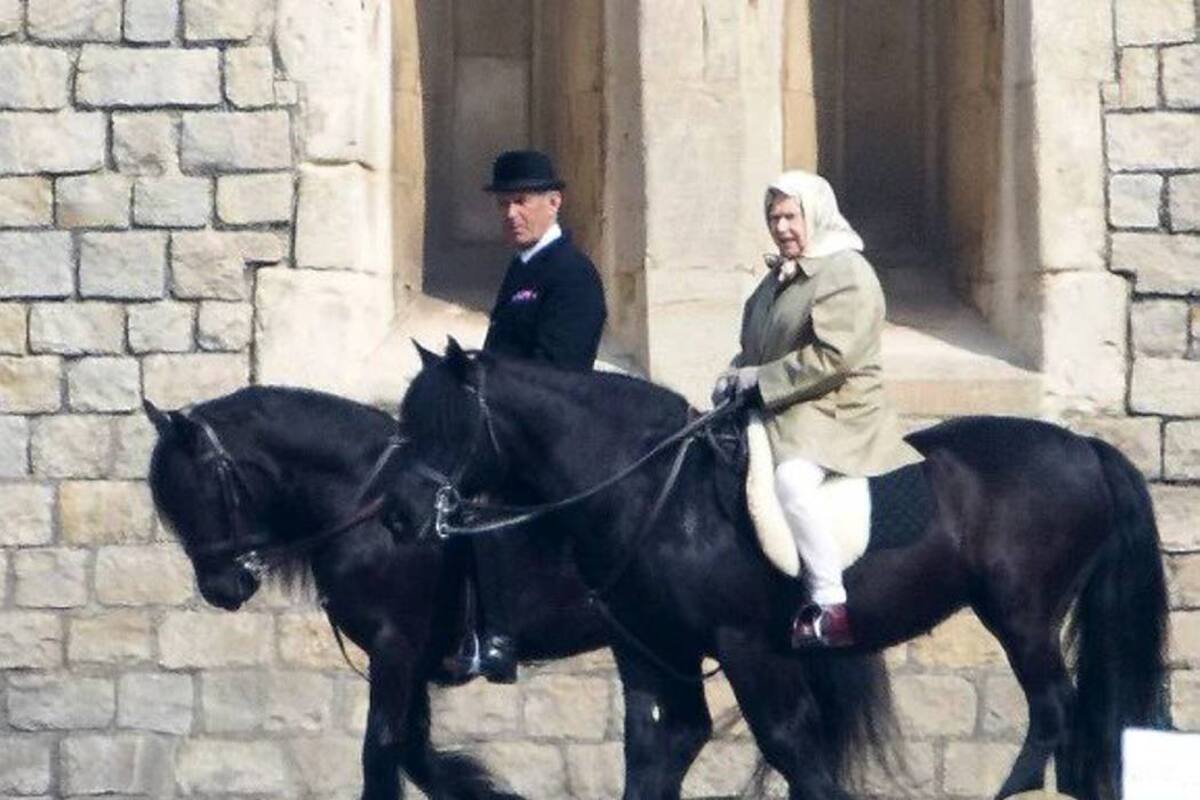 La reina Isabel II aún monta a caballo a sus 92 años (Foto: Suministrada / VANGUARDIA LIBERAL)
